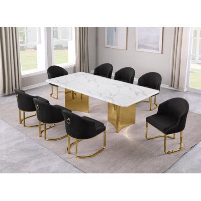 Ensemble de salle à manger Grand White