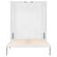 Lit escamotable rotatif avec supports de rangement cachés, lit mural multifonctionnel peu encombrant pour le bureau à domicile et les petites pièces-2131597793