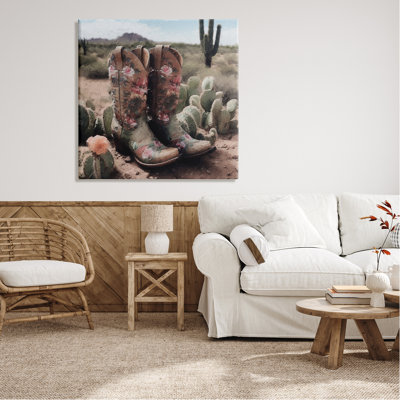 " Southwestern Boots Landscape "