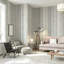 Blush Pink & Grey Distressed Wood Plank Effect Wallpaper