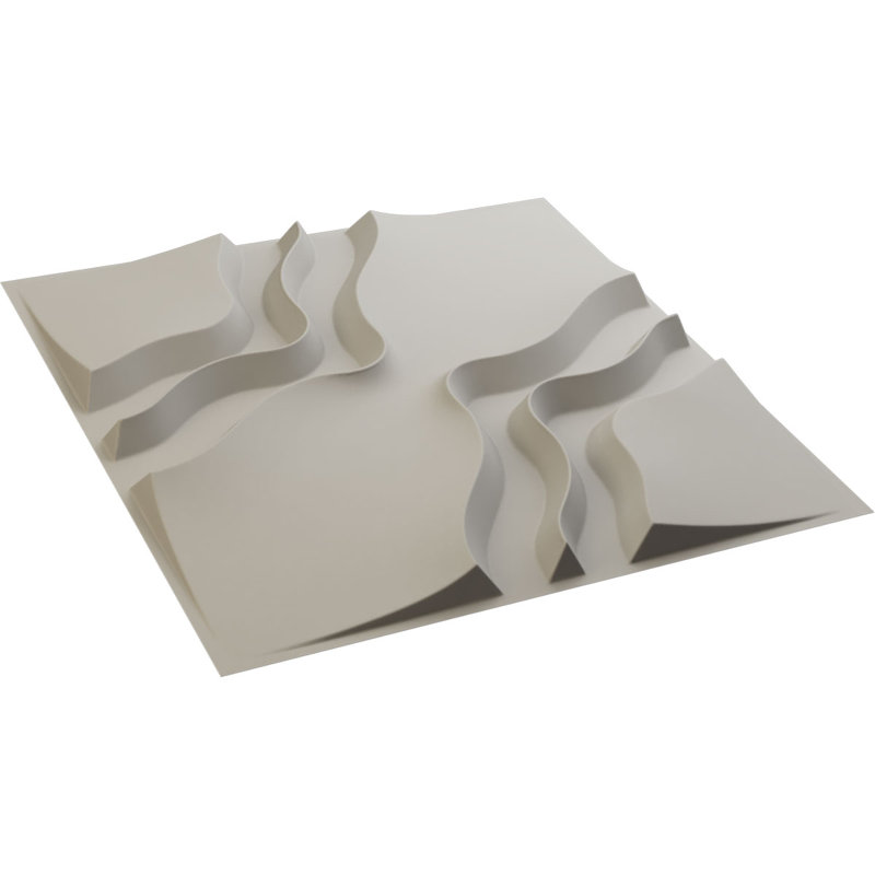Rogue EnduraWall Decorative 3D Wall Panel, White