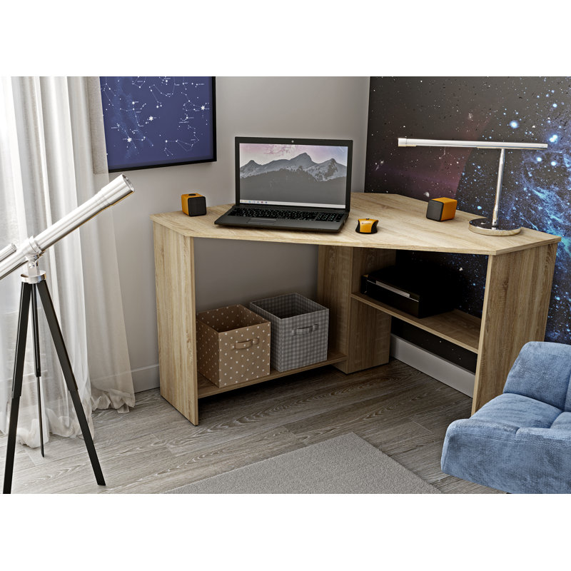 Jazzmaine Corner Writing Desk, Sonoma Eiche