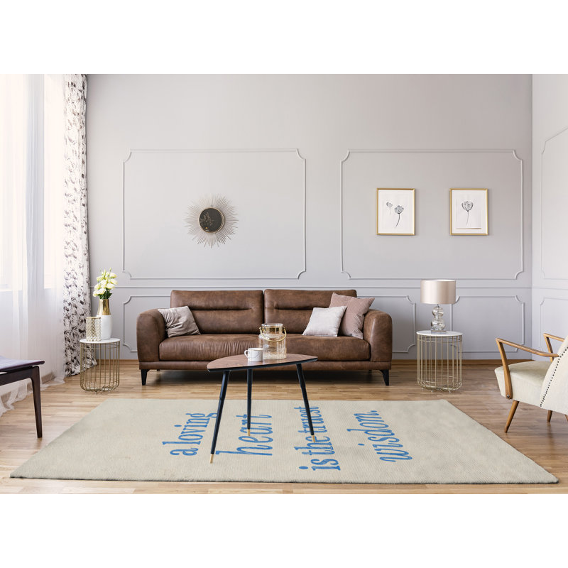 Tapis en poly-chenille "love", Rectangle 5 pi x 7 pi