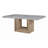 SHEENA 5PC Modern Dining Table Set, Rectangle Dining Set
