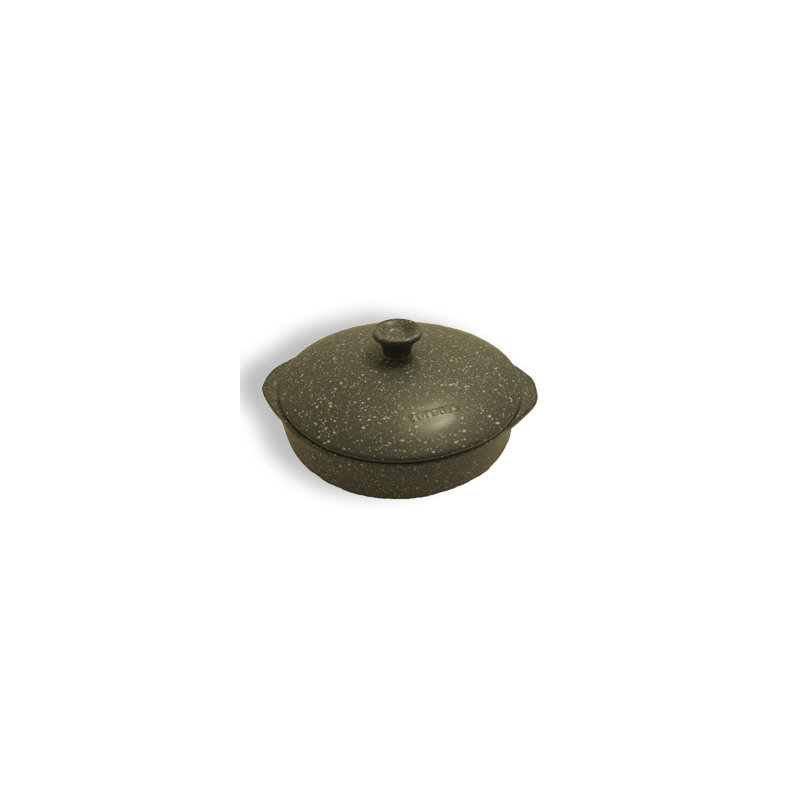 Symple Stuff Round, Anthracite Stone, 7.5cm H x 29.5cm W x 29.5cm D