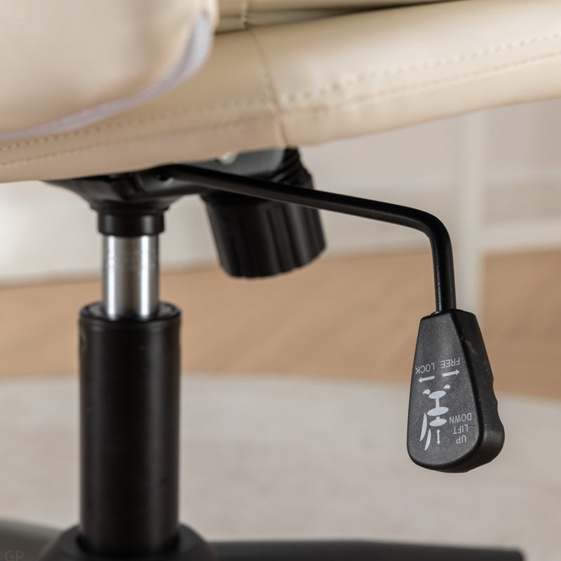 Fauteuil de bureau ajustable et pivotant, siège large