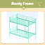 Bunk Bed With Ladder And High Guardrail,Twin Over Twin Size-1859966278