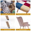 Chaise avec accoudoirs à haut dossier Heidegard-139034010
