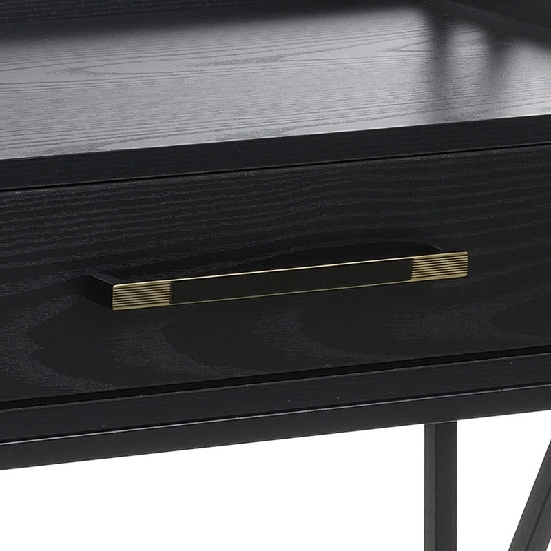 Luders 26" Serving Bar with 1 Drawer and Metal Frame
