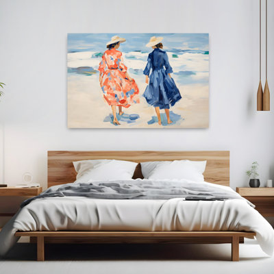Beach Ladies Contemporary Beach Wall Art
