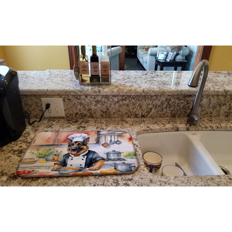 Tapis de cuisine German Shepherd The Chef