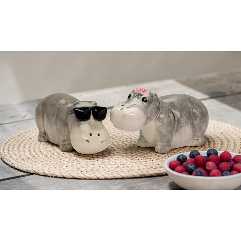 Mini hippopotames sel et poivre