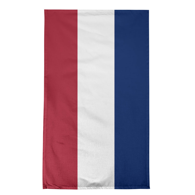 Anaheim Stripe Tea Towel Kitchen Towel, Cotton Twill, Chilli Red/White/Blue