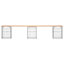 Aleida Steel Outdoor Bench-955263254-955263249
