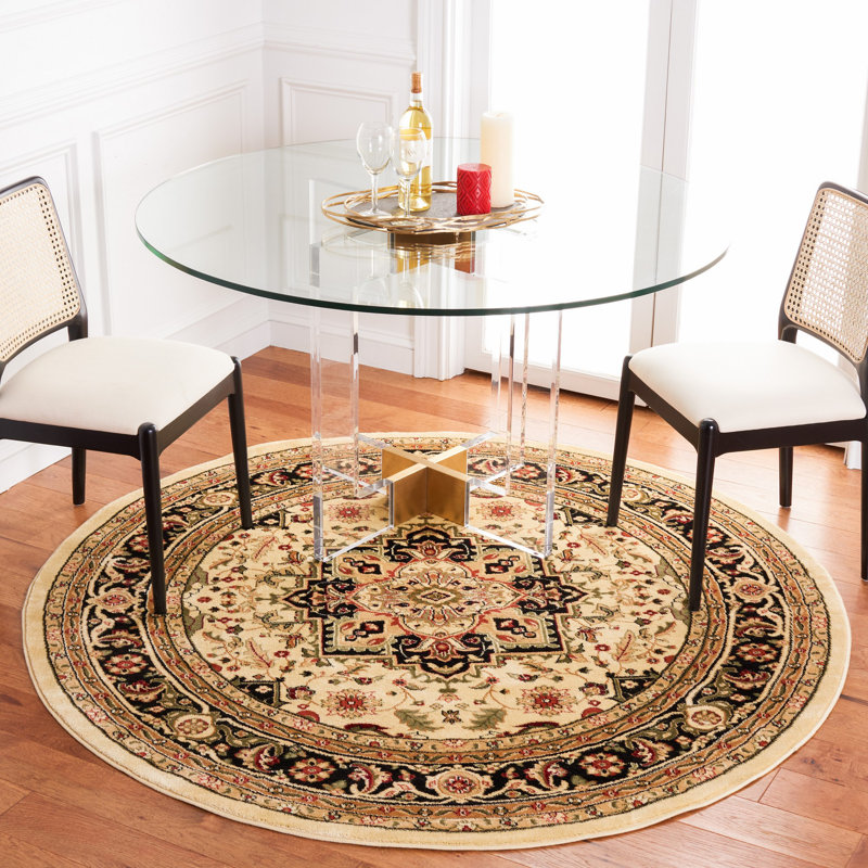 Truffi Performance Oriental Rug, Round 6'