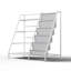 80cm H x 90cm W Metal Bookcase-309292613
