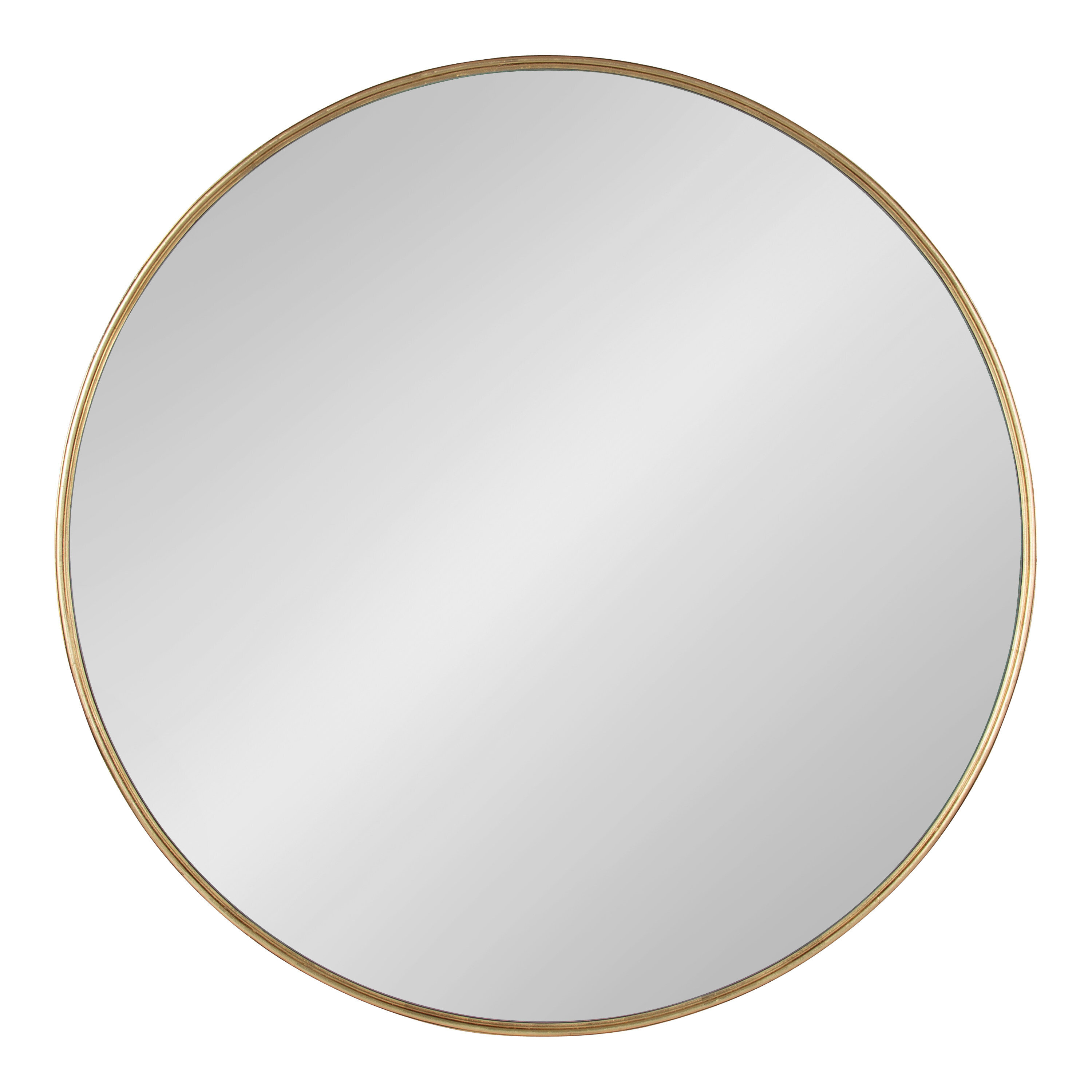 Joss & Main Minuet Engineered Wood Flat Wall Mirror & Reviews | Wayfair