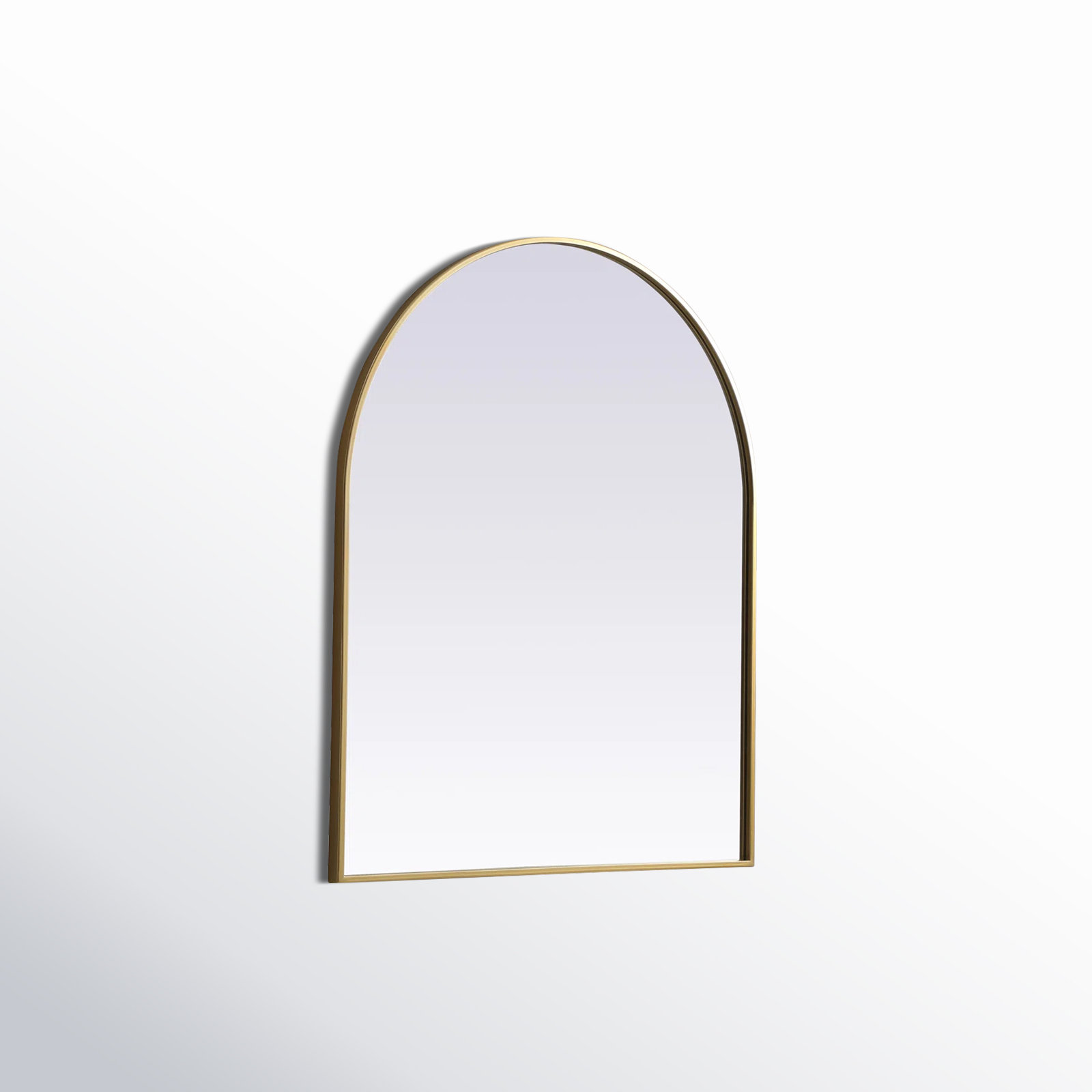 Sabine 36" Accent Mirror, Brass, 36" x 30"