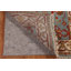 Tapis de couloir indien bleu clair à motif floral Oushak 3 x 10