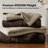 Ensemble de serviettes 100% coton absorbant 800GSM-20238610