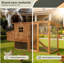 Poulailler d'extérieur en bois extra-large