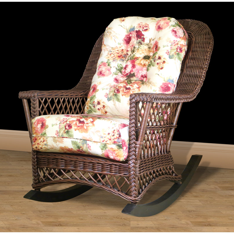 Chaise berçante Rosado, Brun délavé, Bonita