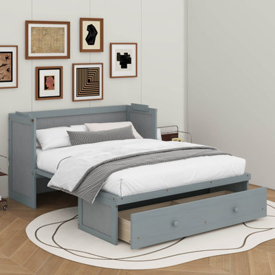 Queen Murphy Bed With USB Port And Drawer
