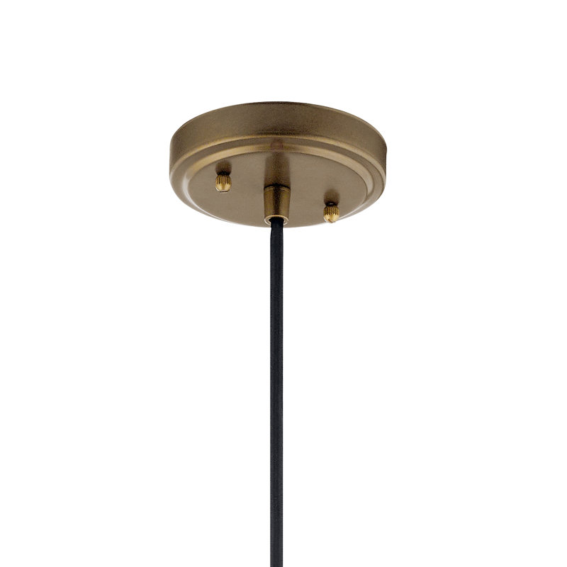 Porterfield 1 - Light Single Pendant, Natural Brass