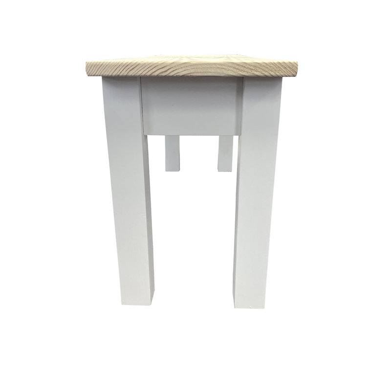 Jarrard Solid Wood Bench, 17" H x 24" W x 12" D