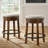 Marlar Swivel Upholstered Counter Stool with Solid Wood Frame-70462173