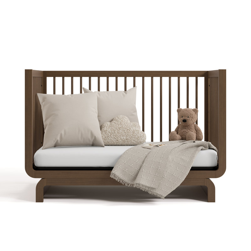 Santorini 5-In-1 Convertible Crib, Hazelnut, Crib