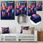 «Rose Blue Flower Cactus Grace I», impression d'art mural cactus floral-1745501897-1745501911