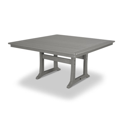 Nautical Trestle 59" Dining Table