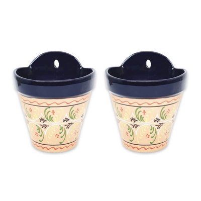 Cahit Handcrafted Ceramic Outdoor Wall Planter