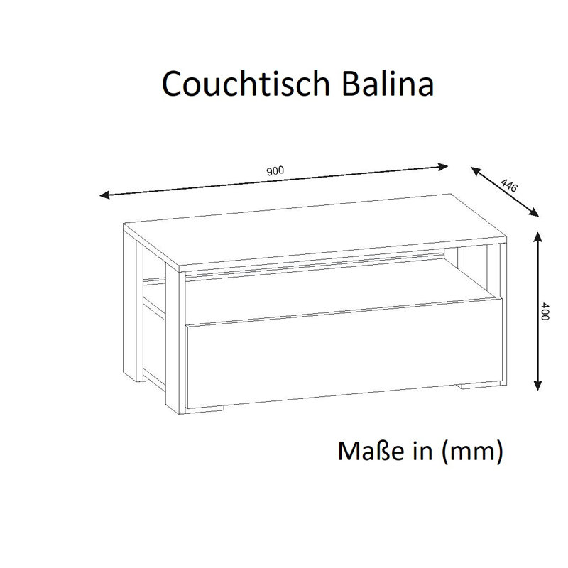 Cevenola Solid Coffee Table