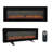1500W Recessed-in Electric Fireplace with 3-Color Top Light, Remote Control, and Touch Screen-37889516