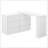 Six Drawers, Removable Desktop, Three Storage Compartments, White Six-Pump Multi-Functional Table