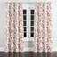 Rideaux en velours floral avec œillets Boho Bailasan - 1 panneau-253032714-253032715