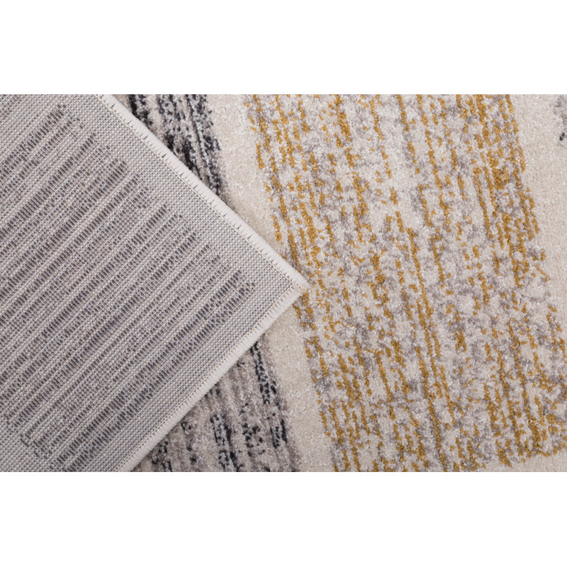 Knut Geometric Hand Woven Area Rug, Rectangle 133 x 190cm