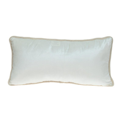 Parkland Collection Maia Transitional Pink Reversible Throw Pillow