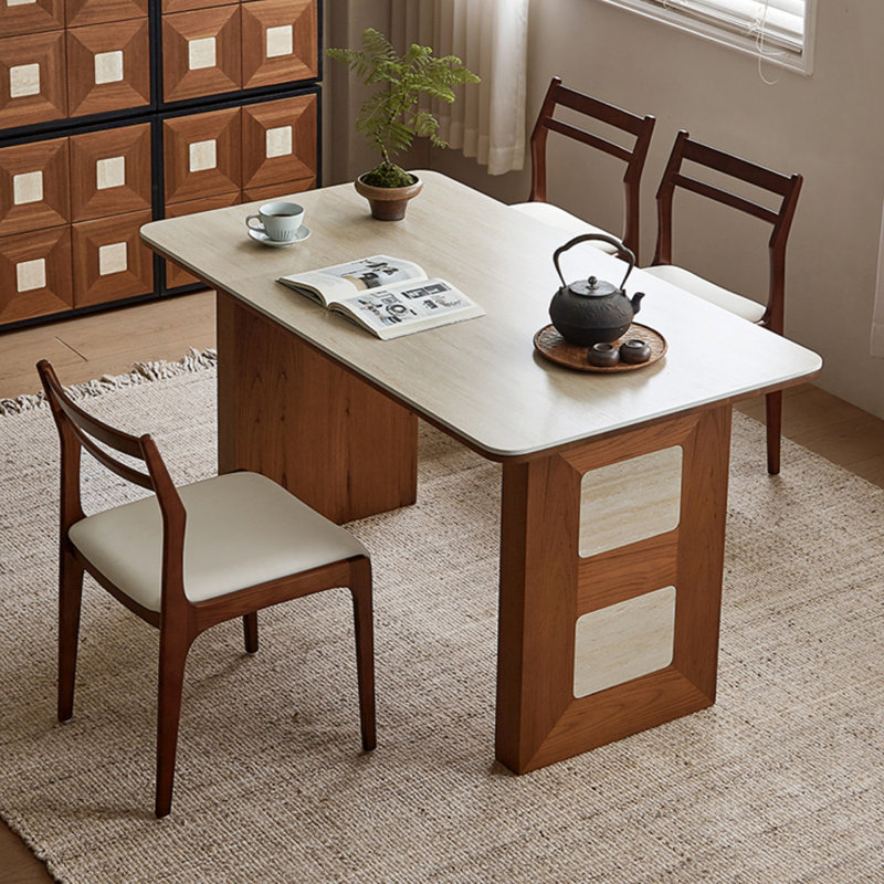 Table de salle à manger 62,99 po, H 29,92 po x L 55,12 po x l 31,5 po