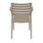 Melissus Stacking Patio Dining Armchair-110883614