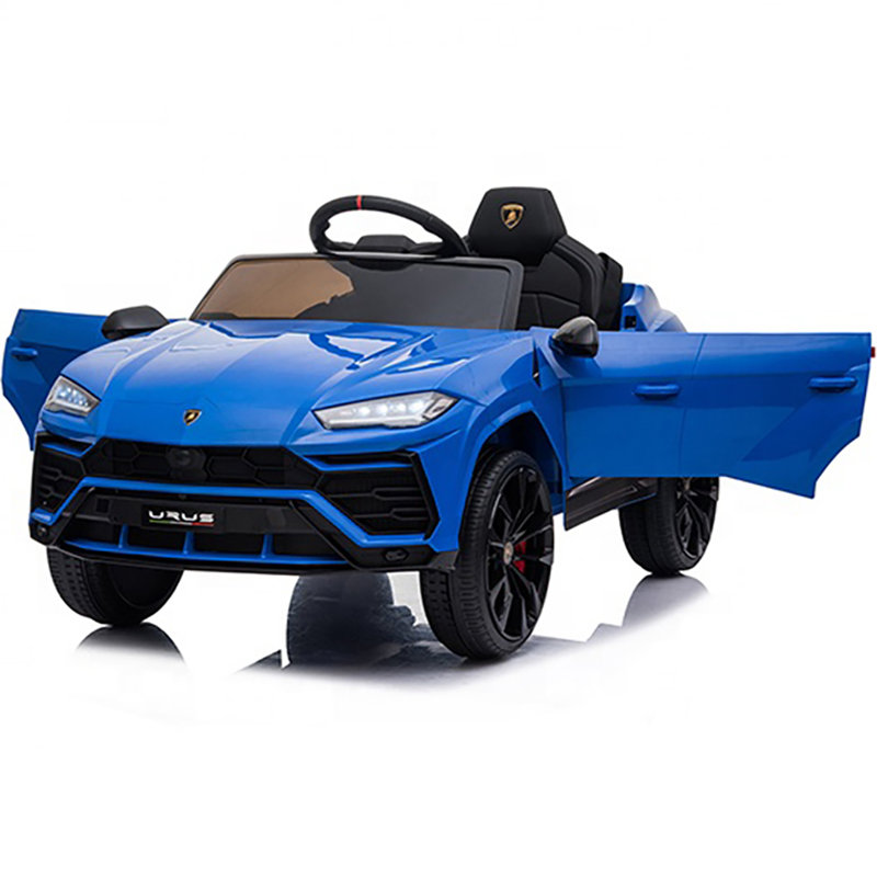 Blue 12V Lamborghini Urus Kids Ride-On Car with Remote Control