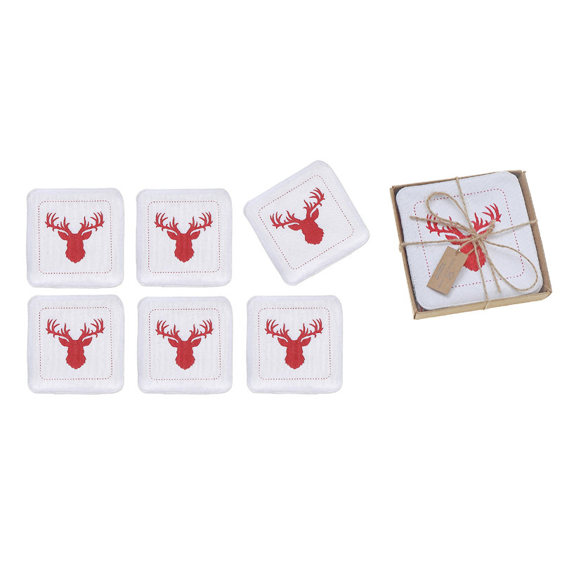6 sous-verres 6 pièces
