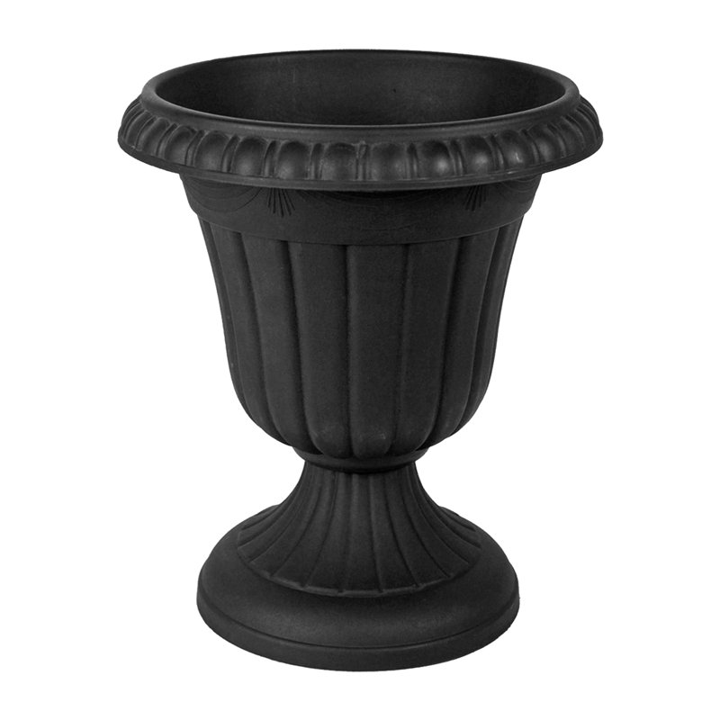 Pot à fleurs en plastique Anouk Classic, H 12 po x l 10 po x P 10 po, Cuivre
