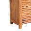 Solid Wood Rectangle Accent Cabinet