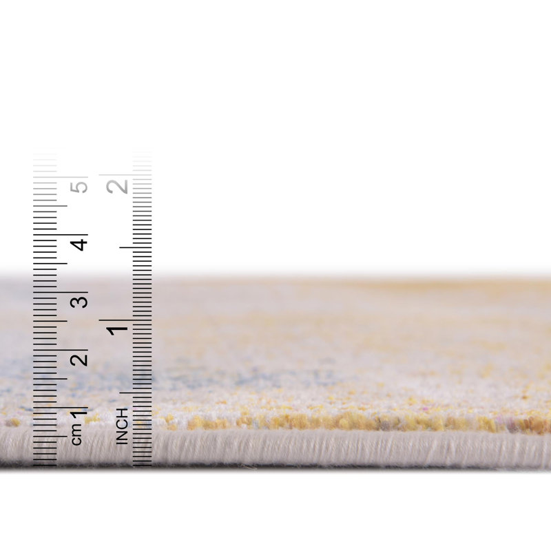 Laquin Abstract Indoor Rug, Runner 2' x 6'