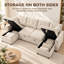 Upholstered 113.4 " Chenille Sofa
