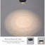 Luminaire suspendu simple à 1 lumière DEL Detrevion-594357790