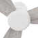 44" Deshonte 3 - Blade DC Motor Ceiling Fan with Remote Control